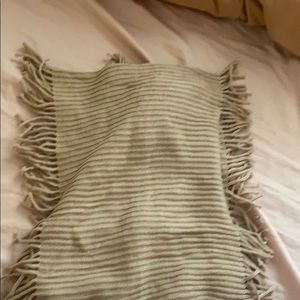 Pink/Nude Circle Scarf w/ Fringe